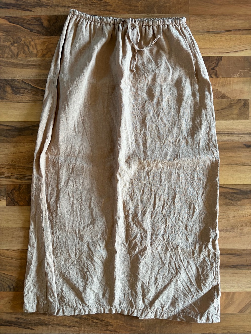 Boheme//Maxi Drawstring Skirt